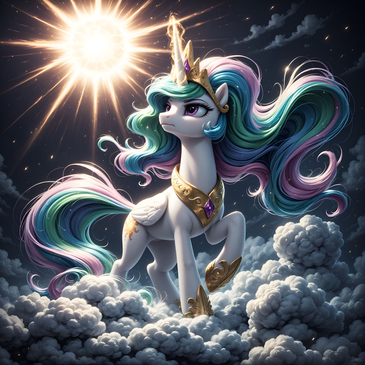 Celestia Raises The Sun By Sajrep On DeviantArt celestia-raises-the-sun-by-sajrep-on-deviantart