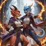Fiery Kobold Girls