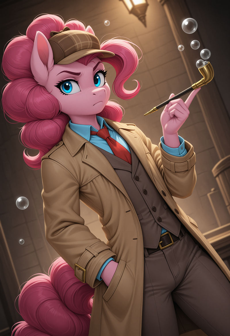 Pinkie Pie Caught the Culprit