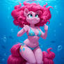 Pinkie Pie Hiding From Rain