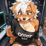 Indie Dev Dog Girl