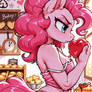 Serious Pinkie Pie Makes Hearts