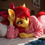 Apple Bloom Phone Chatting