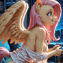 Fluttershy Late Night Gaming
