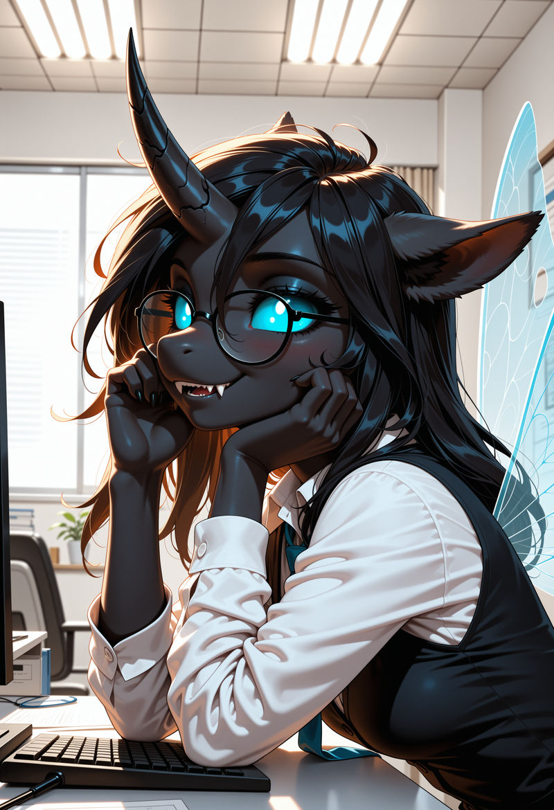 Office Changeling Girl