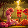 CMC Hanging out in Forest