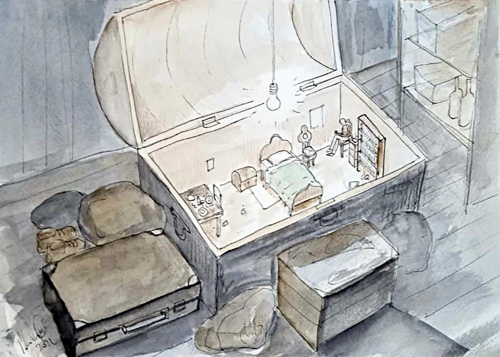 Living in a trunk by pbeneforti on DeviantArt