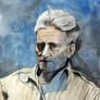 Man reading a book