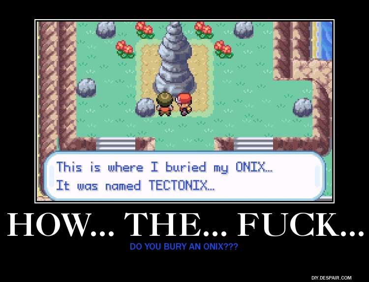 Really? An Onix...?