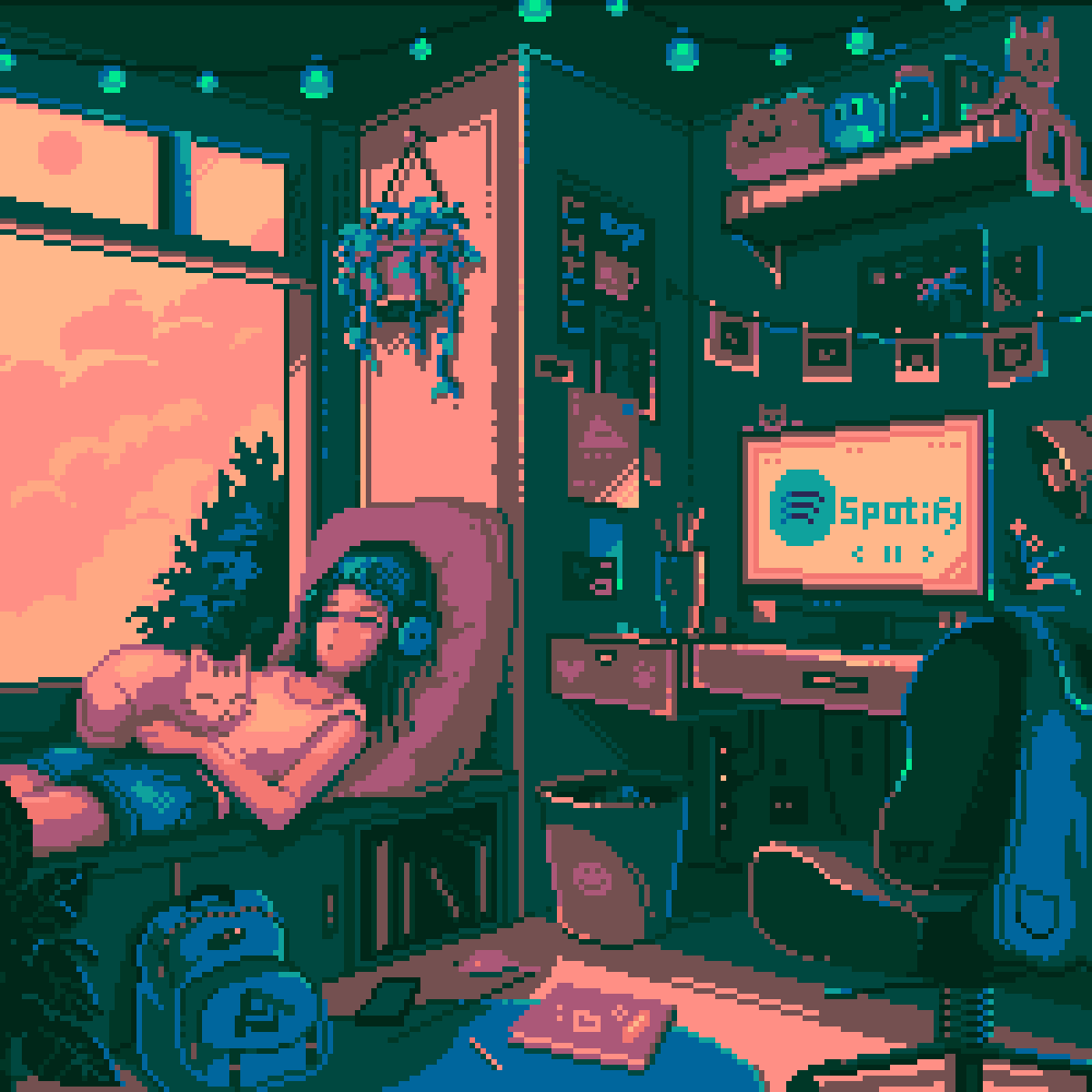 Spotify X Pixel Jeff