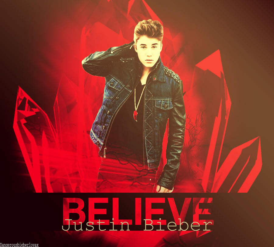 Justin Bieber Believe (Cd Cover) by dangerousbieberlovax on DeviantArt