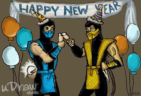 uDraw Sub-Zero and Scorpion