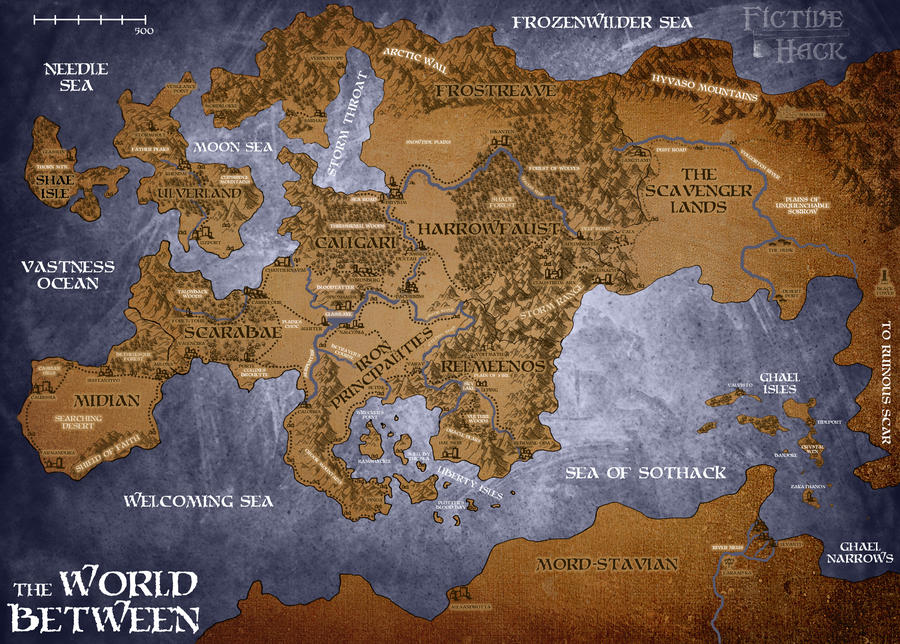 The World Between (update) by darkpriestss on DeviantArt