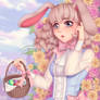 Easter bunny [SPEEDPAINT]