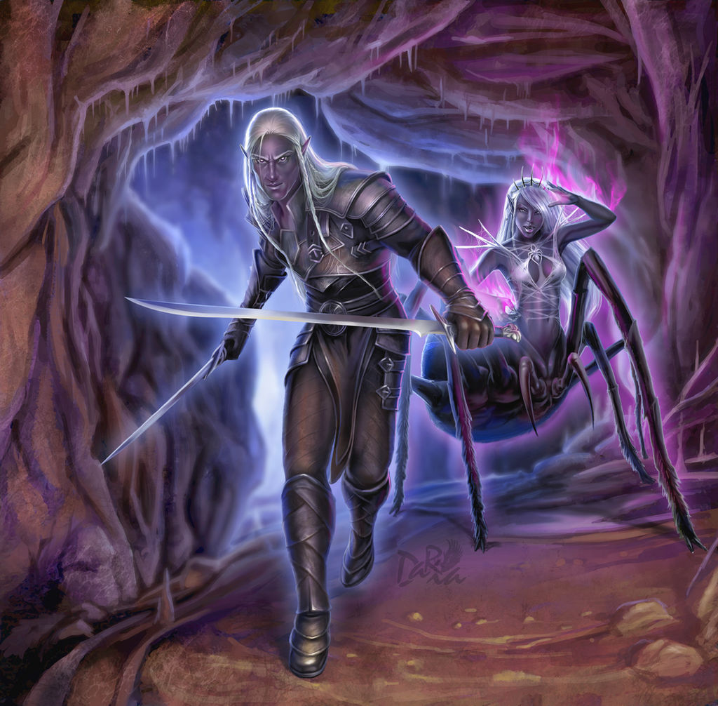 Drow End Drow final by DarianaLoki on DeviantArt