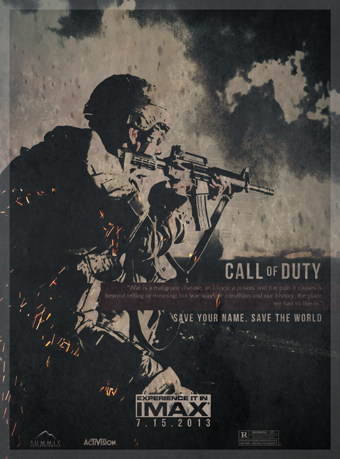 Call of Duty Movie Poster by Deividas12 on DeviantArt