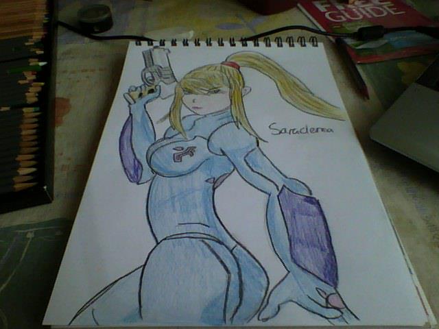 Zero Suit Samus - Coloured