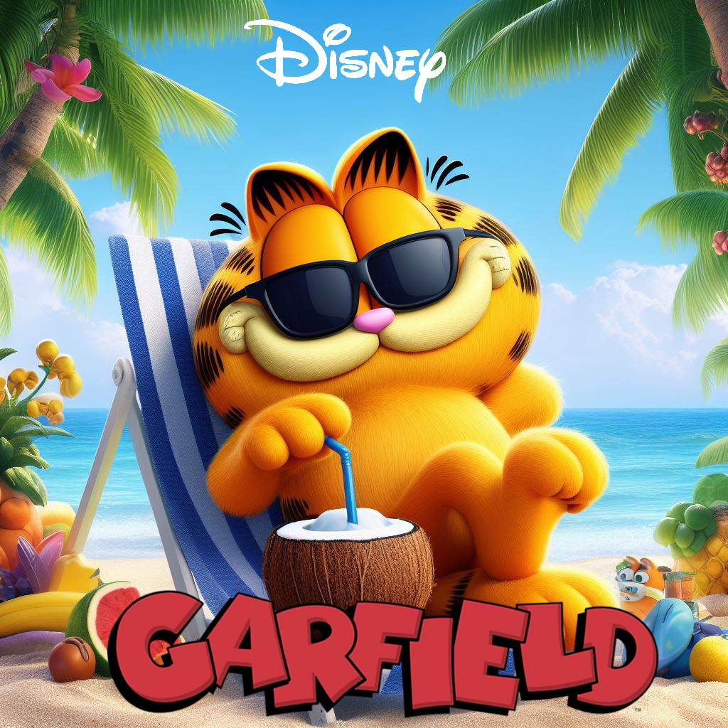 Disney's Garfield (AI Poster) by DSi2023 on DeviantArt