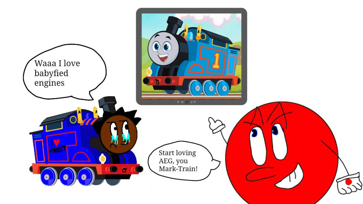 Mark Train Anger Mark-Born the train loves AEG by DSi2023 on DeviantArt