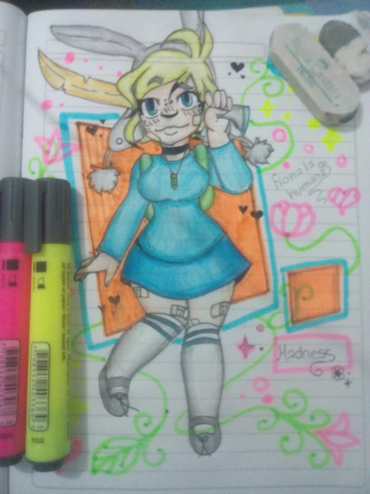 Adventure Time (Fionna fanart) by Albarnchan on DeviantArt