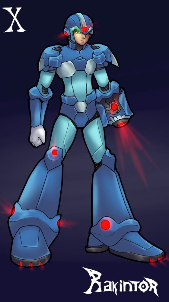 megaman x fanart rakintor