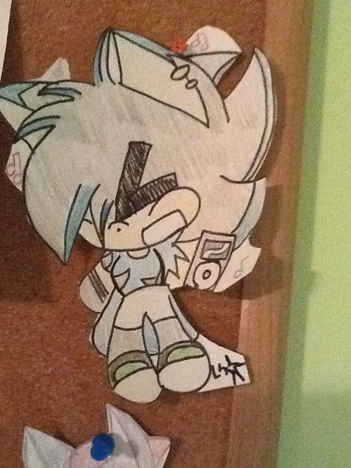 Andrea chibi ON MEH WALL!