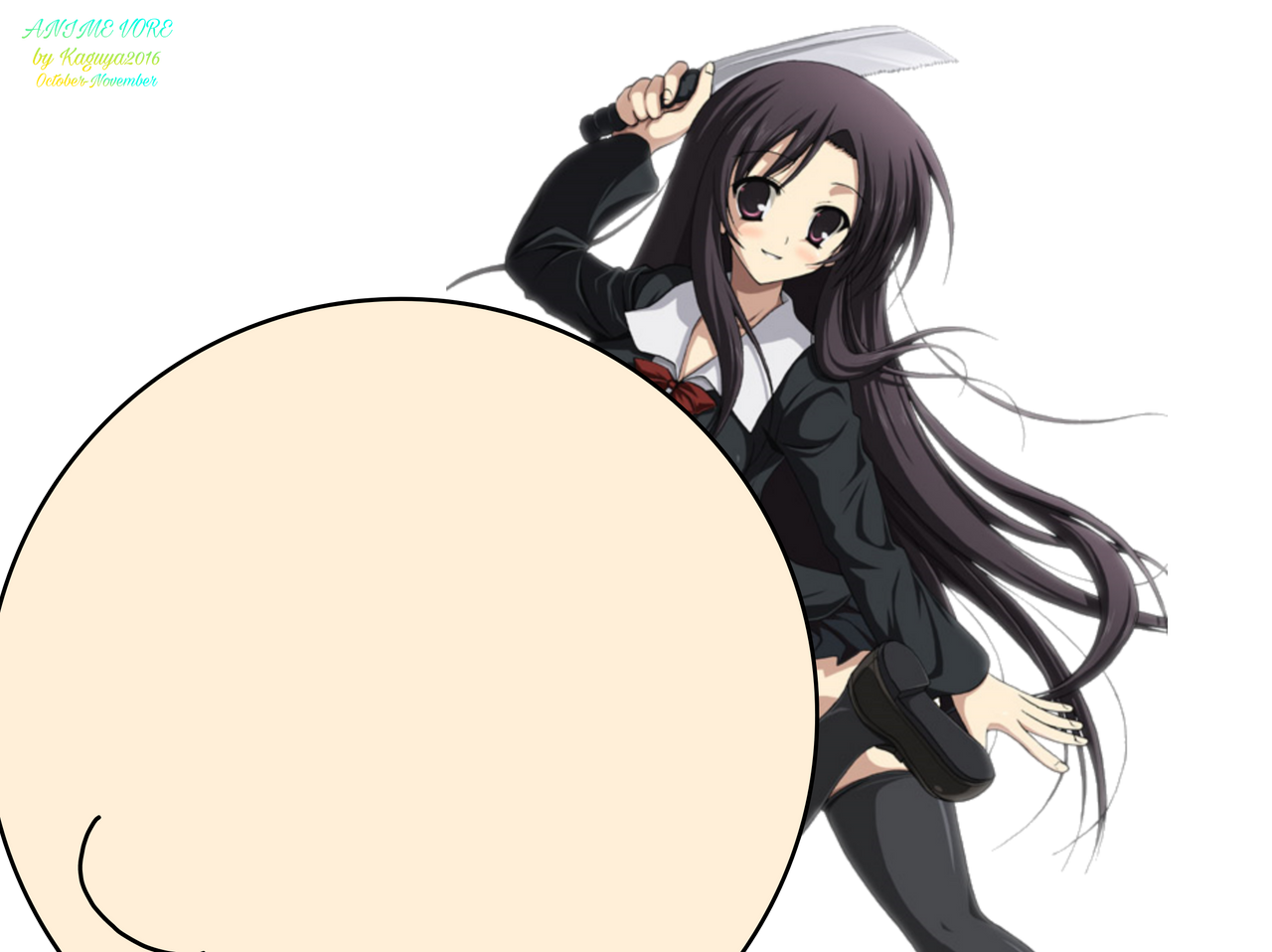 Anime Vore 16 Kotonoha Katsura by Kaguya2016 on DeviantArt