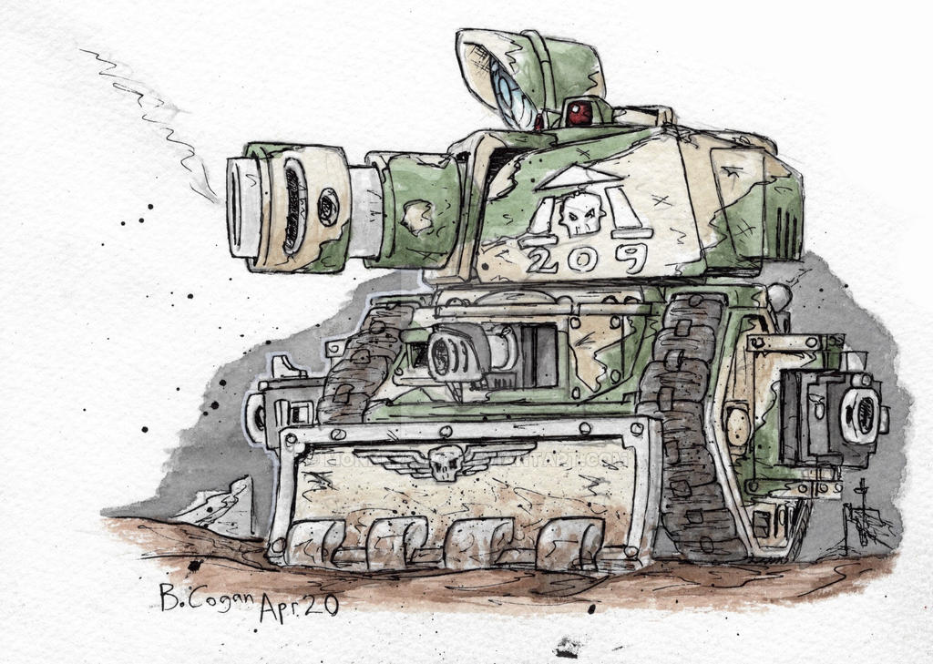Leman Russ Battle Tank - Queen of the Battlefield by monkeypoke on ...
