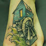 tattoo watermill