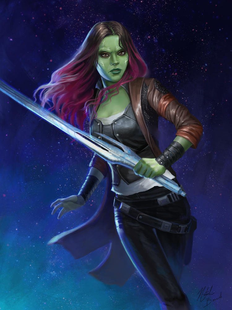 Gamoras Hand Gamora by nataliebernard on DeviantArt