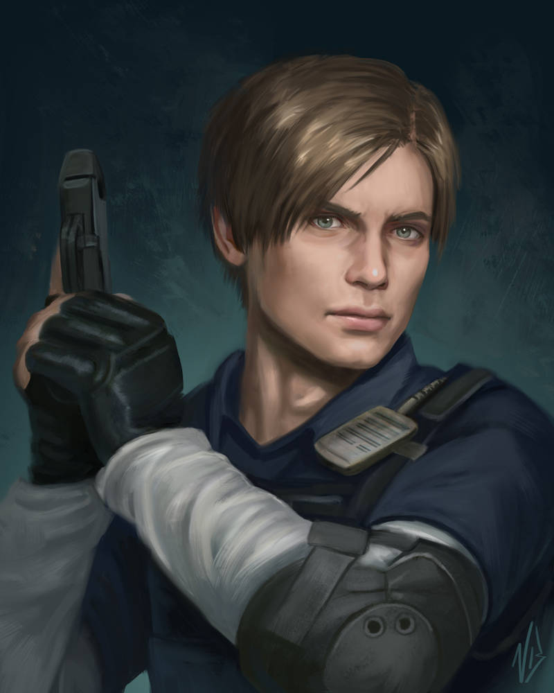 Leon Kennedy by nataliebernard on DeviantArt