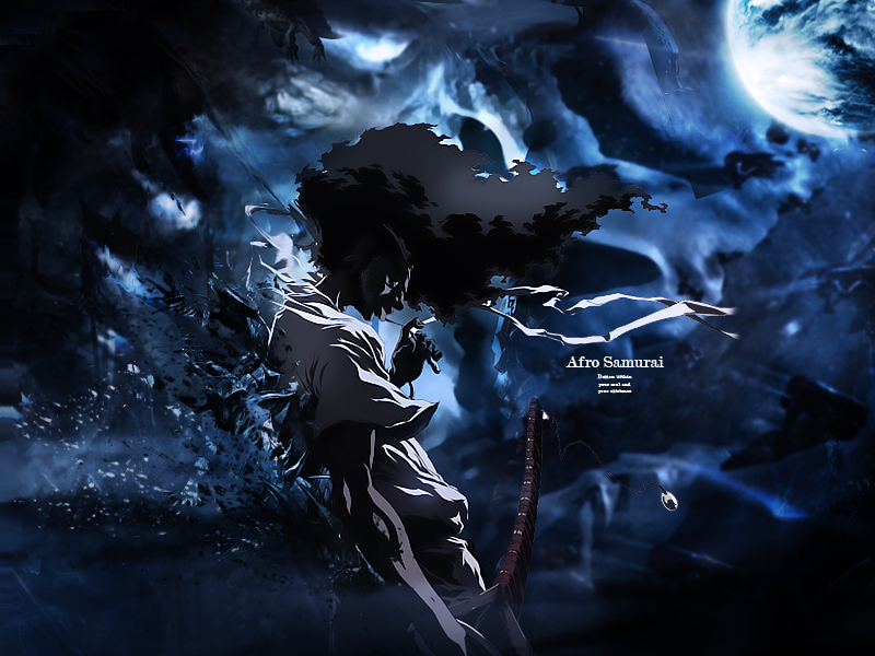 Afro Samurai- Moonlit carnage