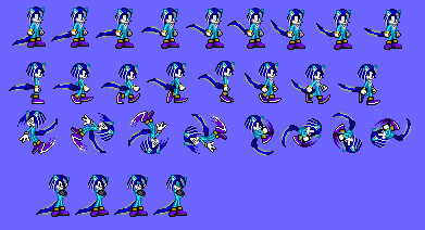 Snowflake Animation Sprite Azure Snowflake Sprite sheet by AurenTheEchidna on DeviantArt