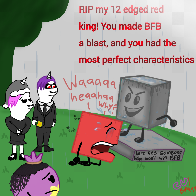 A message for the BFDI wiki users (On FANDOM) by CadelOFanBlock on  DeviantArt