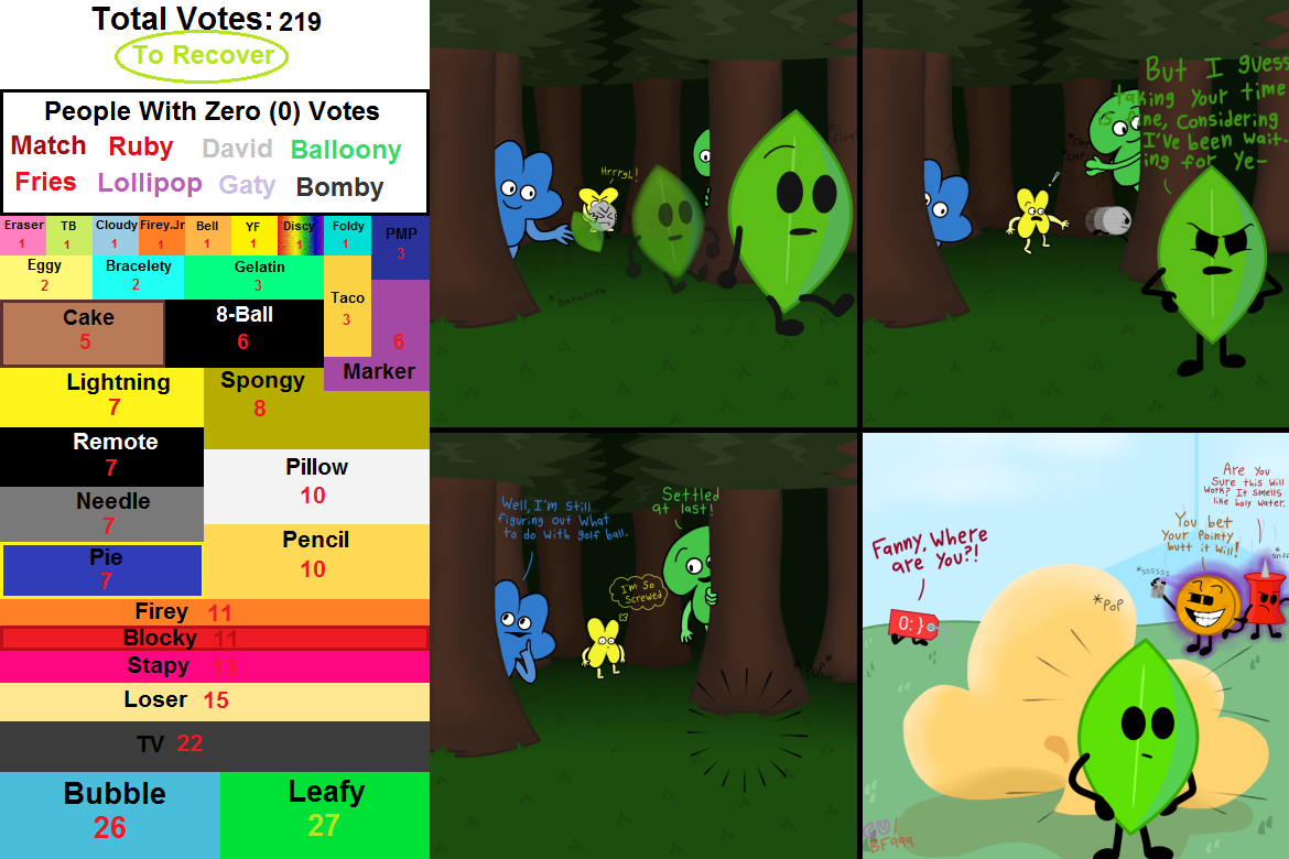 BFDI COMIC 10'WE REACH 10