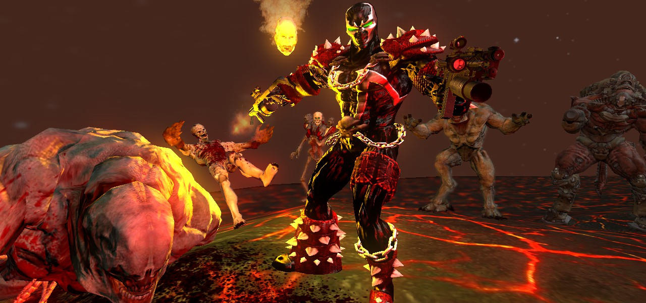 Doom Spawn Mod Spawn vs Doom by Komenja on DeviantArt