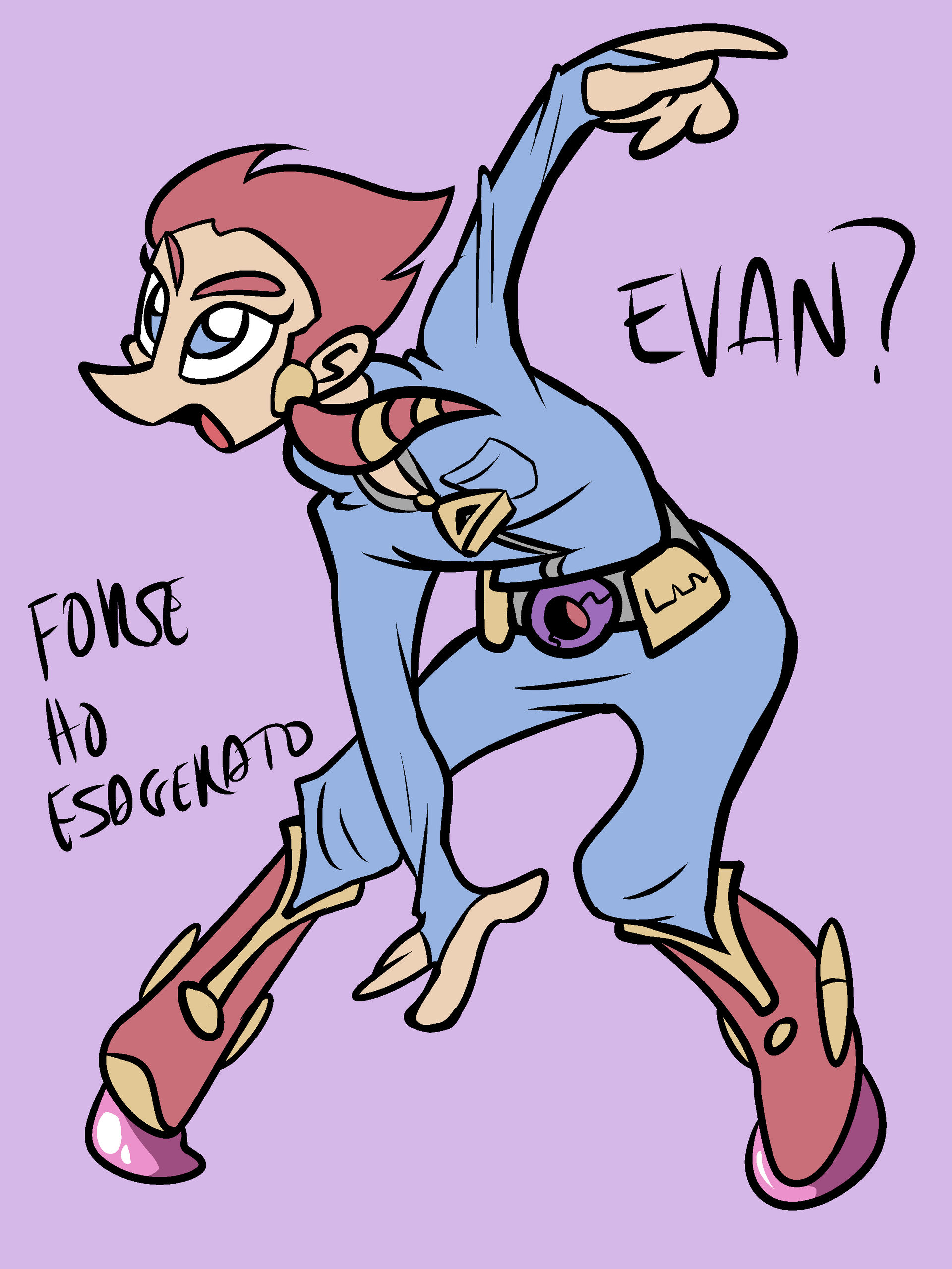 Evan, full body by Lisippo on DeviantArt
