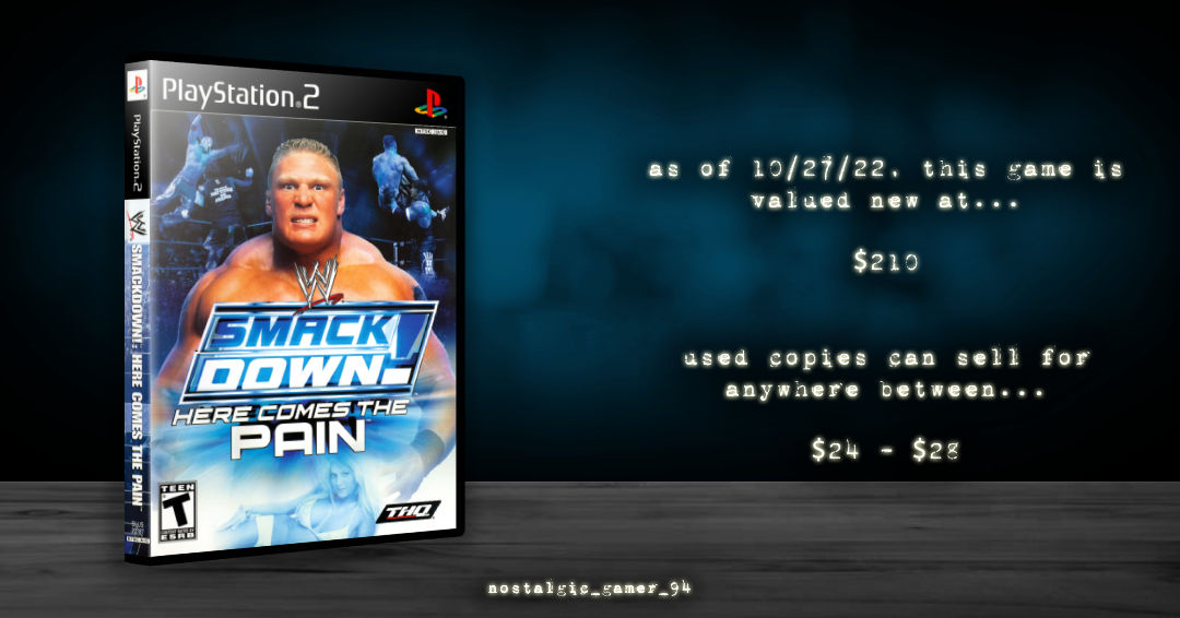 WWE SmackDown! Here Comes the Pain by nostalgicgamer94 on DeviantArt