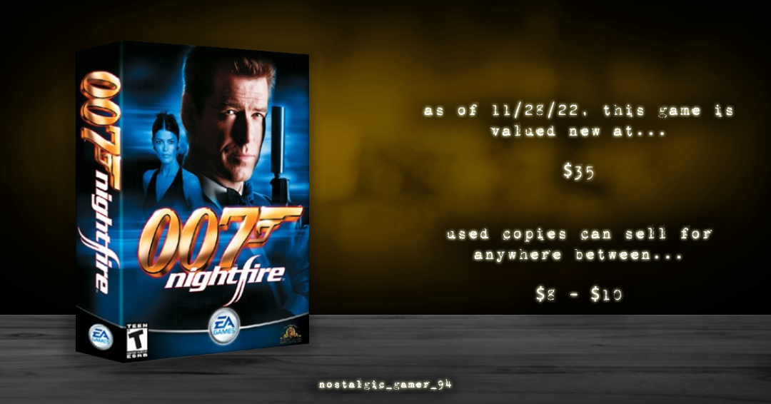 007 Nightfire by nostalgicgamer94 on DeviantArt