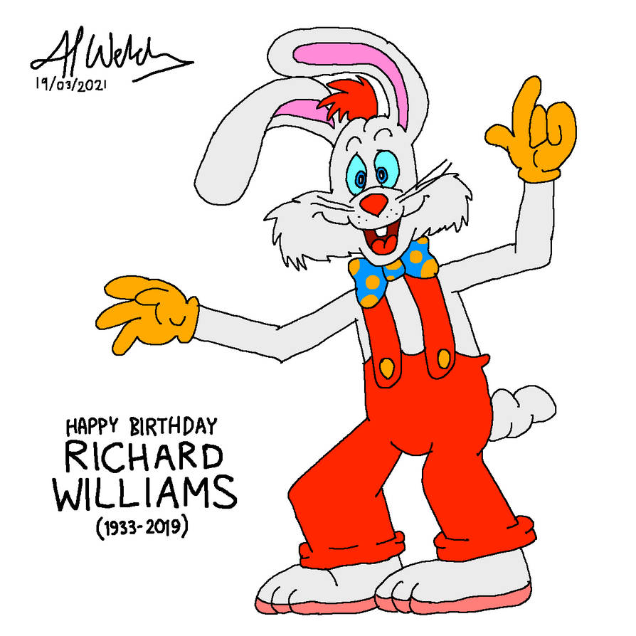 Firday Rabbit Fan Art Friday - Roger Rabbit by BunnzieBungo on DeviantArt