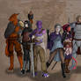 Dungeons and dragons, party group shot