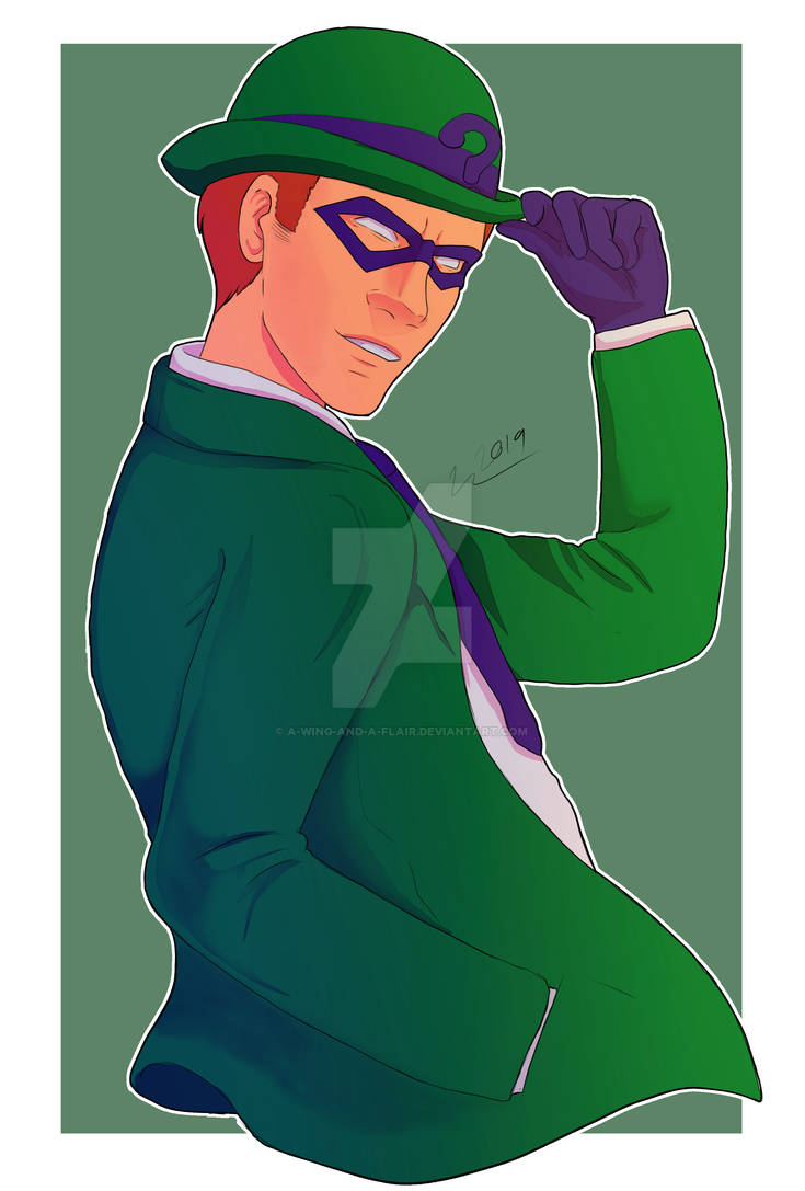 The Riddler by A-wing-and-a-flair on DeviantArt