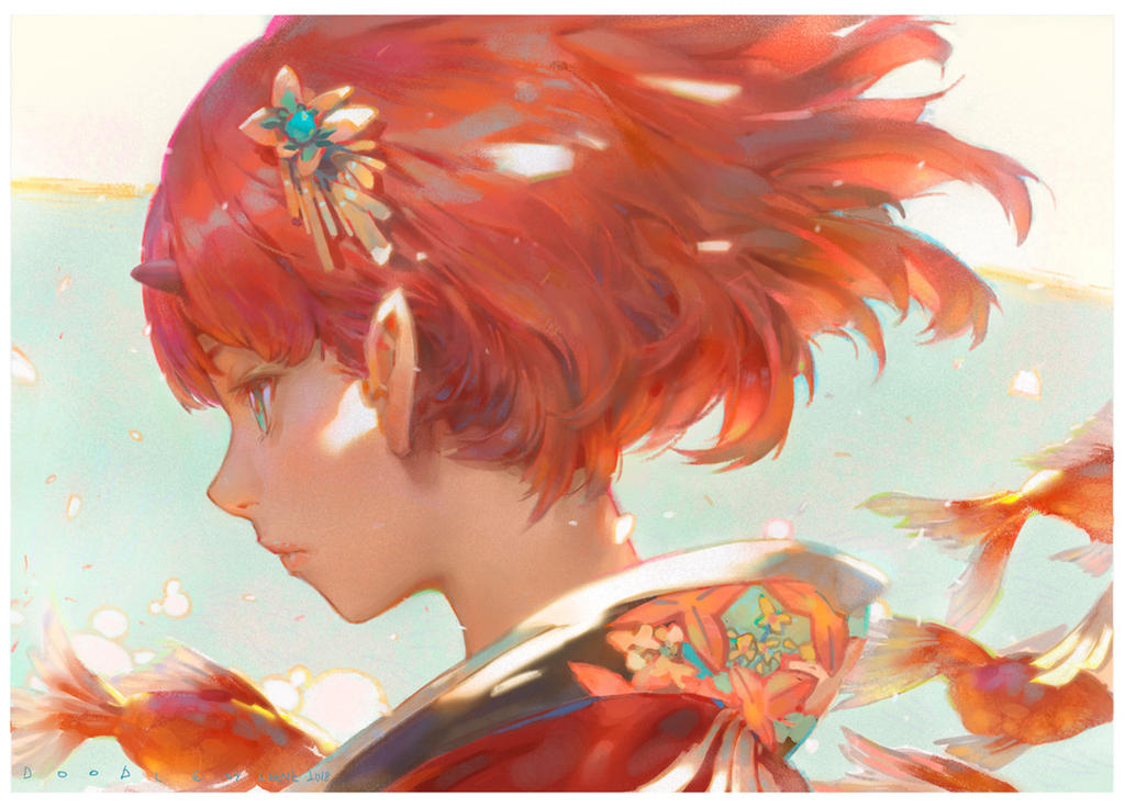Goldfish by Cushart