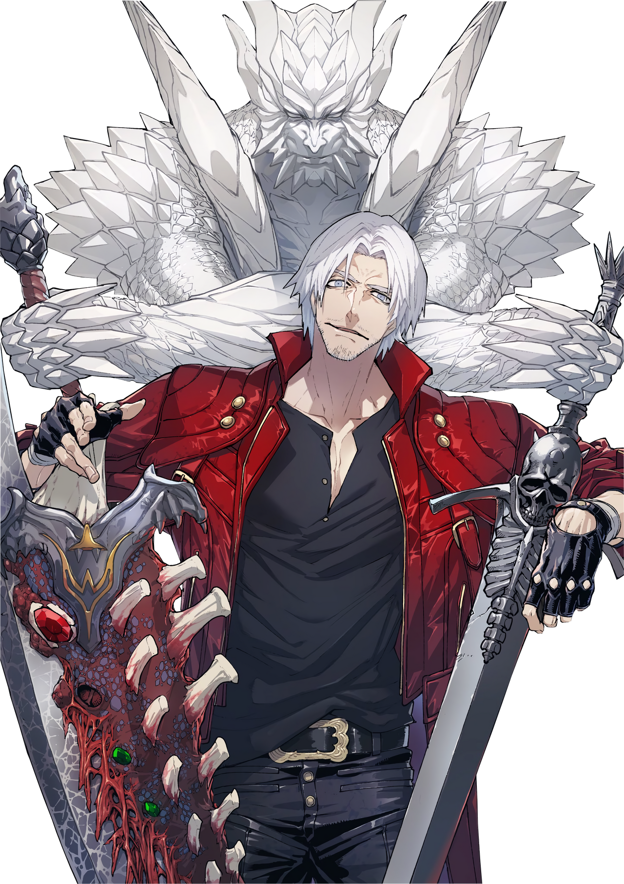 Dante Anime Devil may cry by Fubuki-Arts on DeviantArt