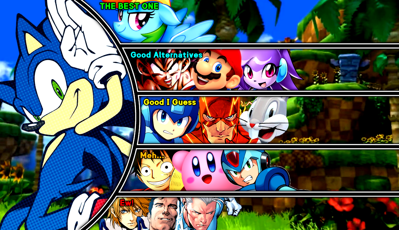 Sonic Matchup Ranking by DevilJayTX on DeviantArt