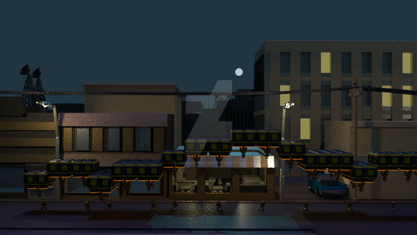 Test Scenery (side scroller)