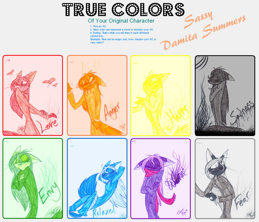 True Colors Meme By Ispazzykitty On Deviantart True Colors Meme By Ispazzykitty On Deviantart