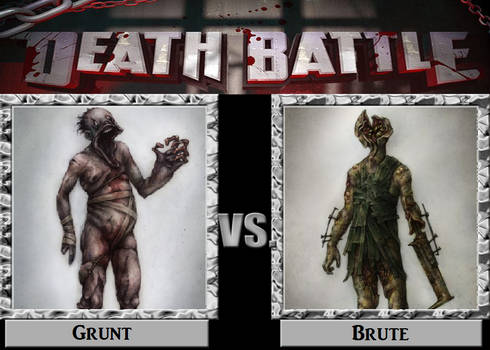 DEATH BATTLE Idea: Grunt VS Brute