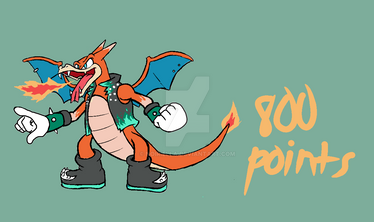 Sonic Pokemobian: Charizard Adopt