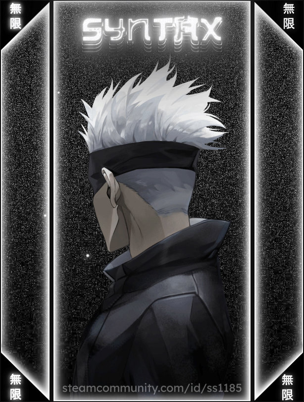 Satoru Gojo | Jujutsu Kaisen Steam Artwork by Saad2003 on DeviantArt